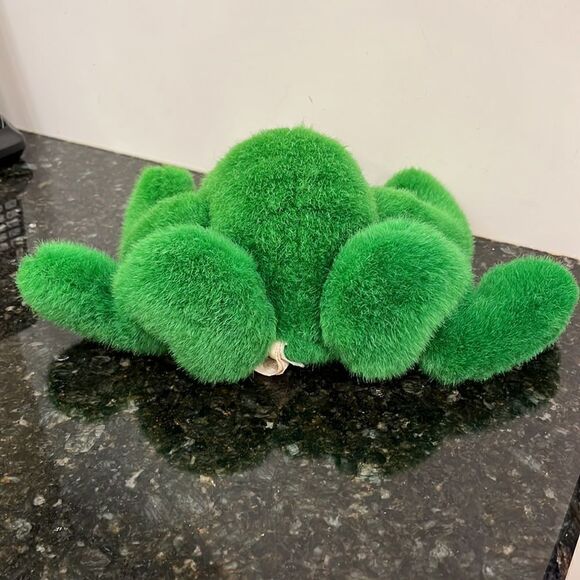 GANZ Plush Green Frog 9" -Heritage Collection-Fully Jointed-1991 - Picture 4 of 7